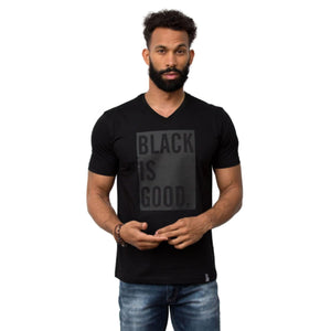 Black-is-good-tshirt-vneck-main-BlackCool