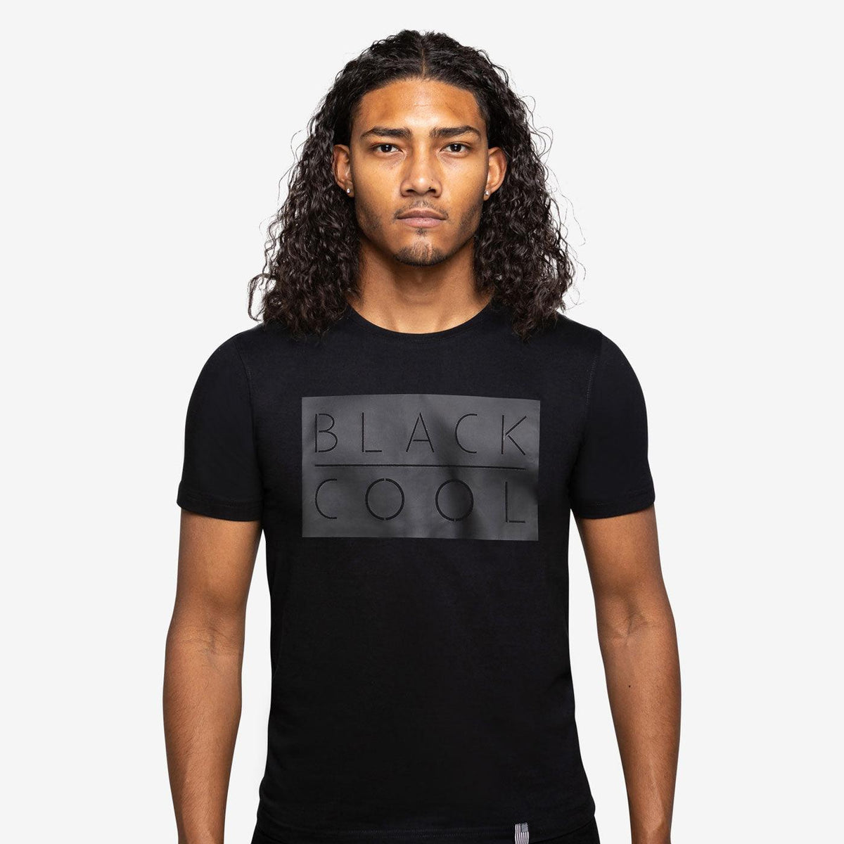Centurion Label - Coal Black Crew Neck T-Shirt