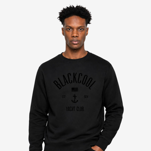Yacht-Club-Coal-Black-Sweatshirts-Zoom